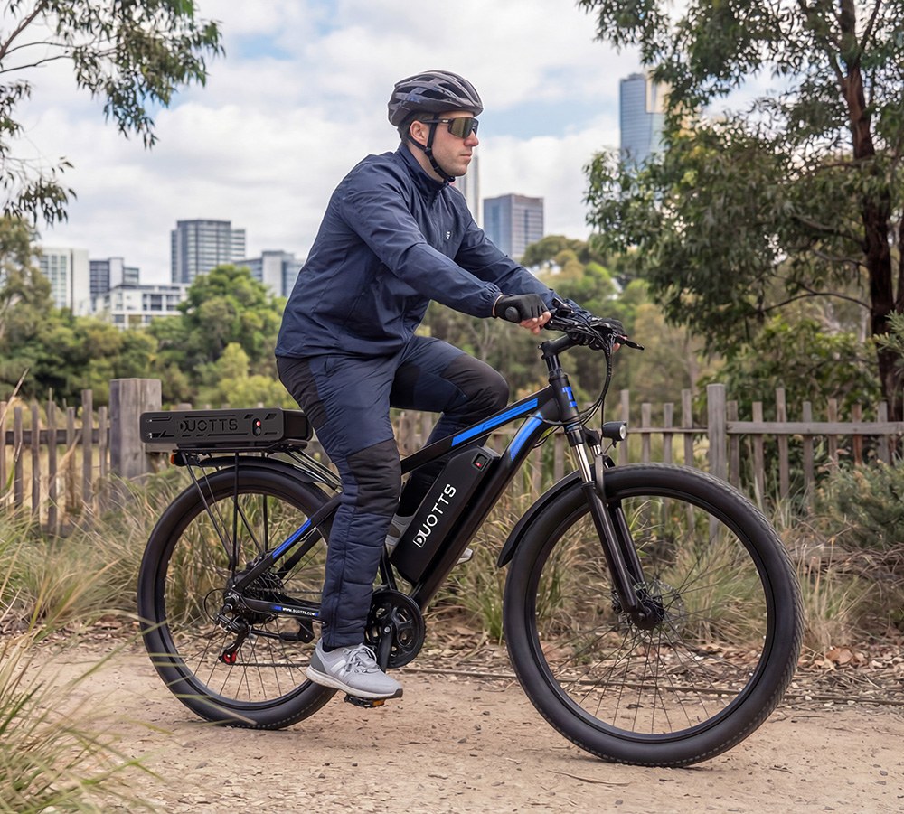 DUOTTS C29-K Electric Bike 750W Motor 48V 15Ah 22 5Ah Battery 29 inch Tires 50km/h Max Speed 170km Max Range Hydraulic Di