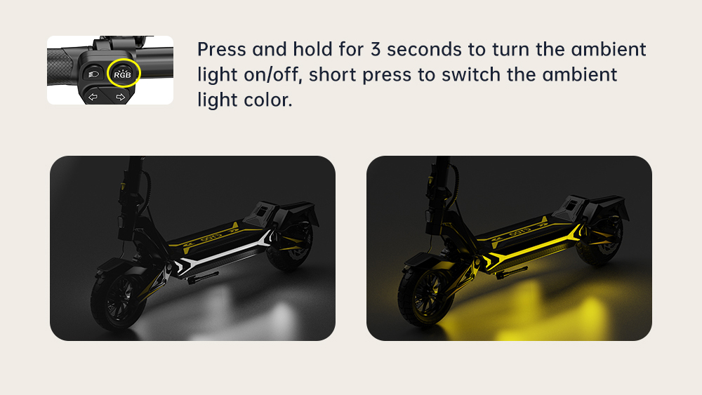 OOTD SR1 Foldable Electric Scooter 1400W Powerful Motor 48V 20Ah Battery 50km/h Max Speed Up to 70km Range 10