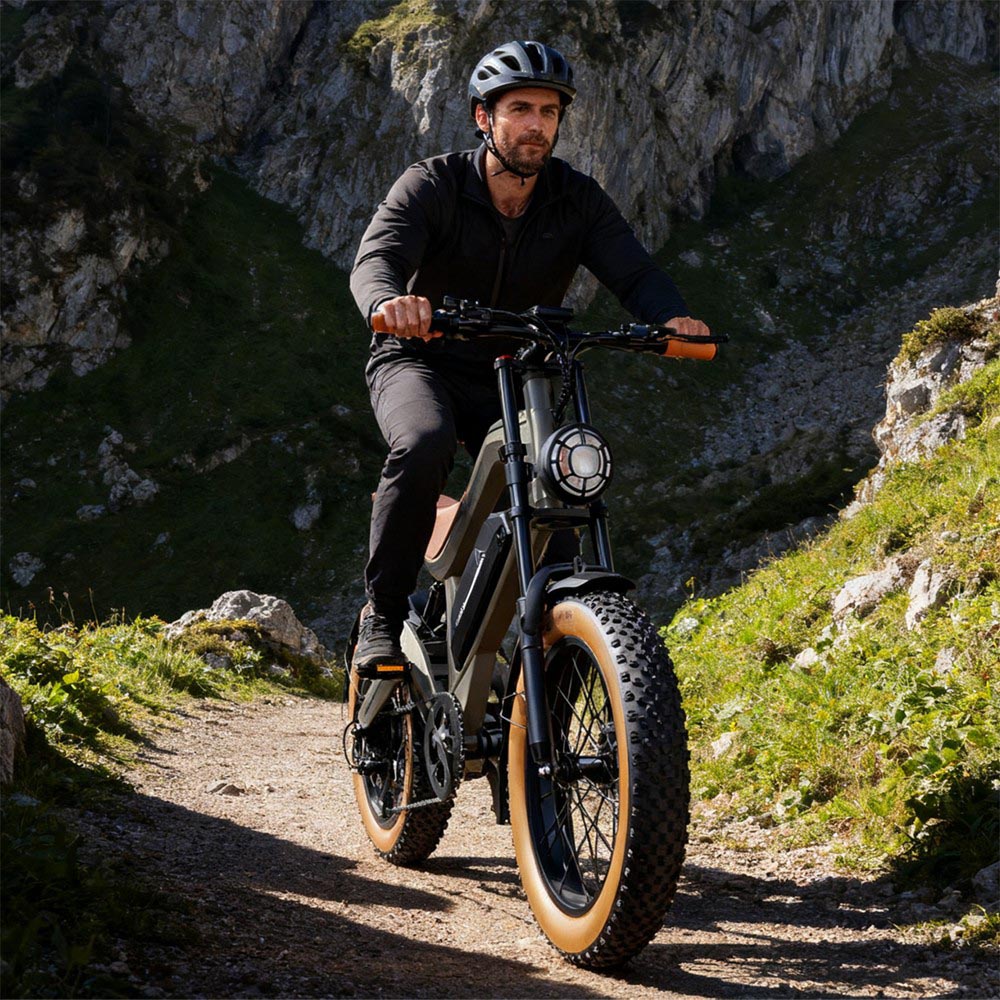 ZONVEER M20 Electric Bike 1000W 1500W Peak Motor 48V 18 2Ah Battery 55km/h Max Speed 60km PAS Range 20