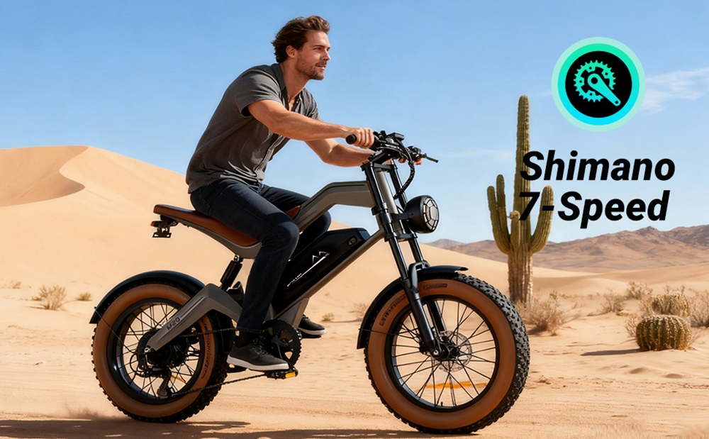 ZONVEER M20 Electric Bike 1000W 1500W Peak Motor 48V 18 2Ah Battery 55km/h Max Speed 60km PAS Range 20