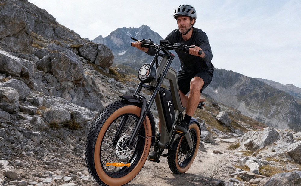ZONVEER M20 Electric Bike 1000W 1500W Peak Motor 48V 18 2Ah Battery 55km/h Max Speed 60km PAS Range 20