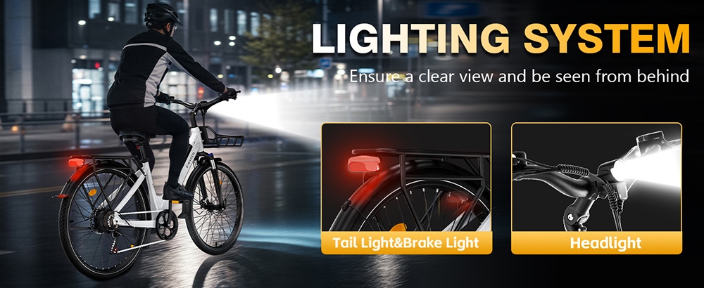 E·Bycco V1 Electric Bike 250W Motor 500W Peak 36V 15 6Ah Removable Battery 25km/h Max Speed Up to 90km Range 28' Commut