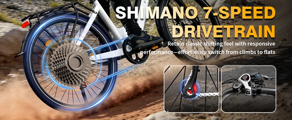 E·Bycco V1 Electric Bike 250W Motor 500W Peak 36V 15 6Ah Removable Battery 25km/h Max Speed Up to 90km Range 28' Commut