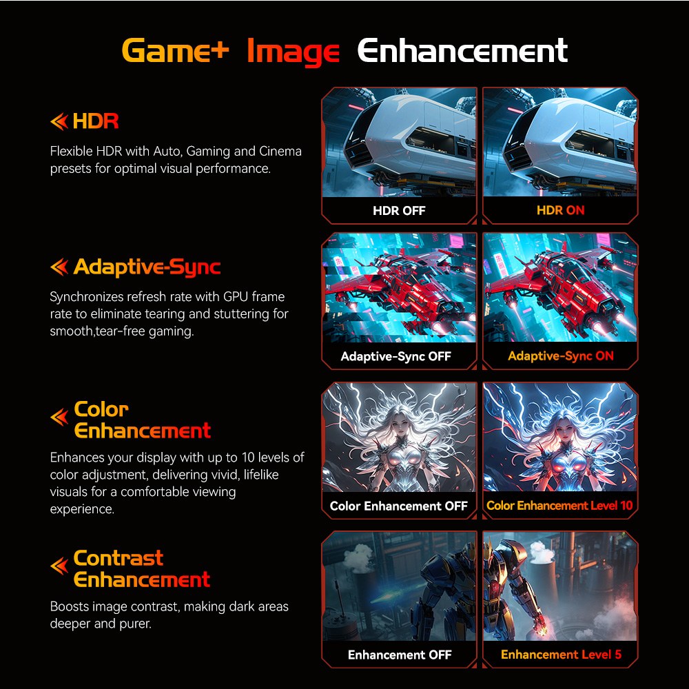 TITAN ARMY P276MS Gaming Monitor 27