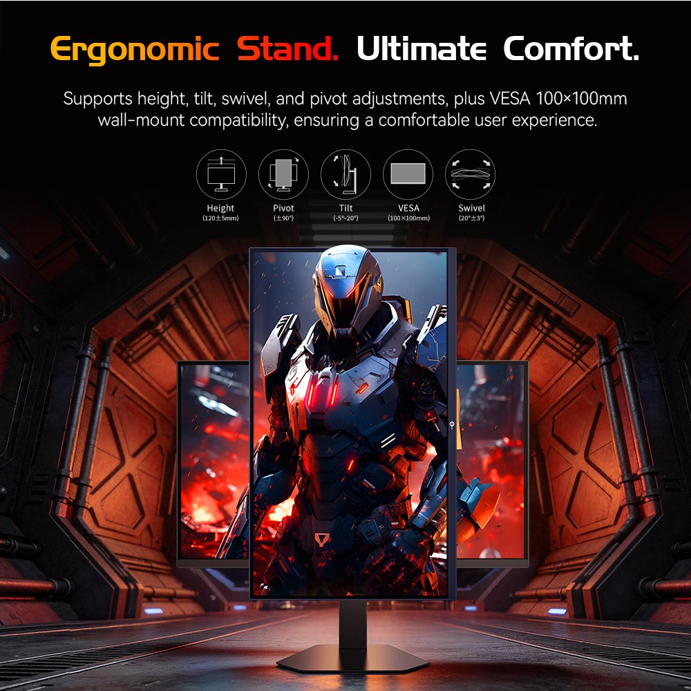 TITAN ARMY P276MS Gaming Monitor 27