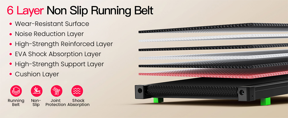 Akluer P03-B Brushless Treadmill with 6% Incline  2 5HP Quiet Motor  0 6-4MPH Speed  38x88cm Running Area  150kg Max Load  LED