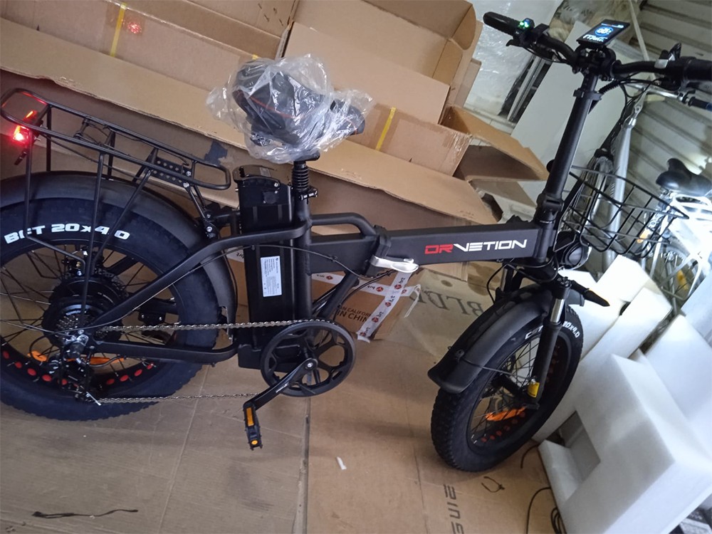 DRVETION AT20 Pro Electric Bike 750W BAFANG Motor 48V 15Ah Samsung Battery Up to 130km Range 45km/h Max Speed 20×4 0