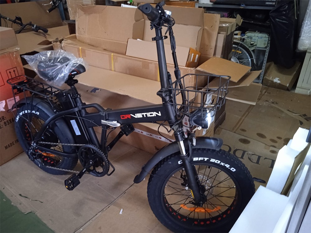DRVETION AT20 Pro Electric Bike 750W BAFANG Motor 48V 15Ah Samsung Battery Up to 130km Range 45km/h Max Speed 20×4 0