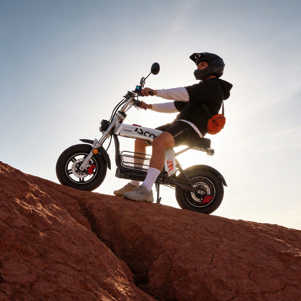 iScooter DX5Pro Electric Scooter 2000W Brushless Motor 60km/h Top Speed 52V 20Ah Battery Up to 100km Range 17