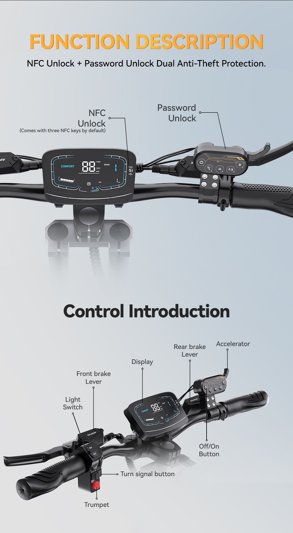 APEFOX T90 Electric Scooter 2100W*2 Motor 60V 31 2Ah Battery 13 inch Tires 85km/h Max Speed 100km Range Hydraulic Disc Br