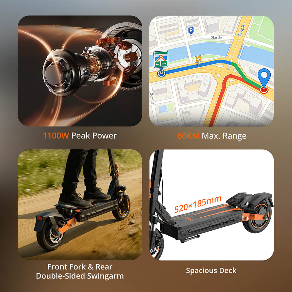 Fynzo S11 EU-Plug 48V 15 6Ah E-Scooter