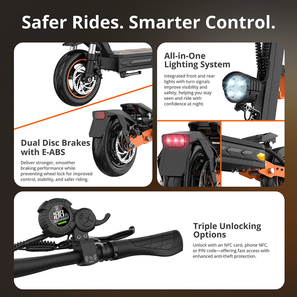Fynzo S11 EU-Plug 48V 15 6Ah E-Scooter