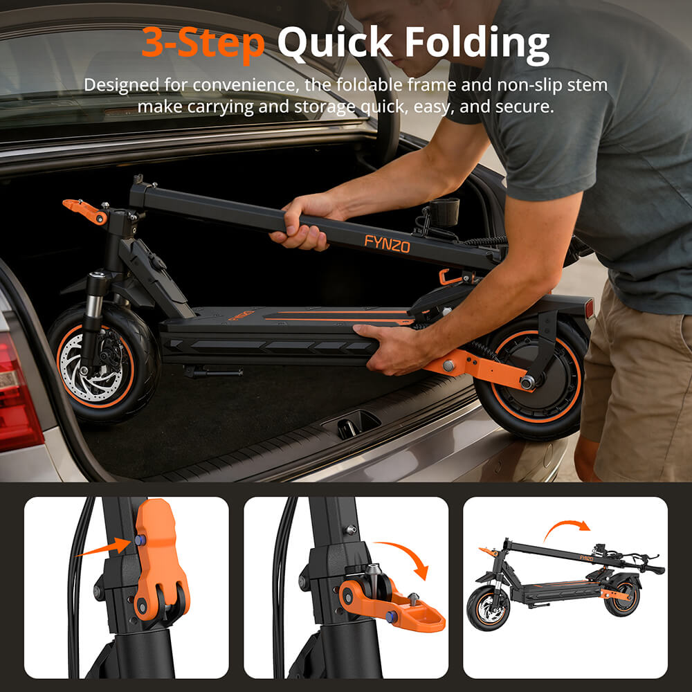 Fynzo S11 EU-Plug 48V 15 6Ah E-Scooter