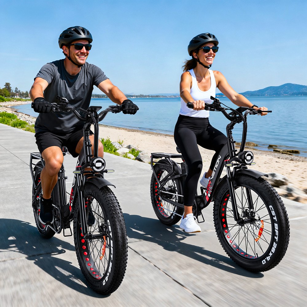DRVETION CTR26 1000W Electric Bike  26”×4 0