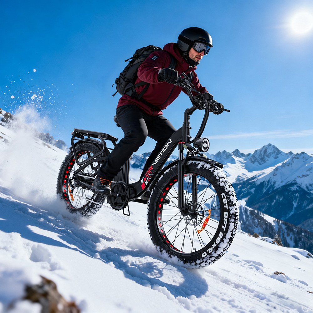 DRVETION CTR26 1000W Electric Bike  26”×4 0