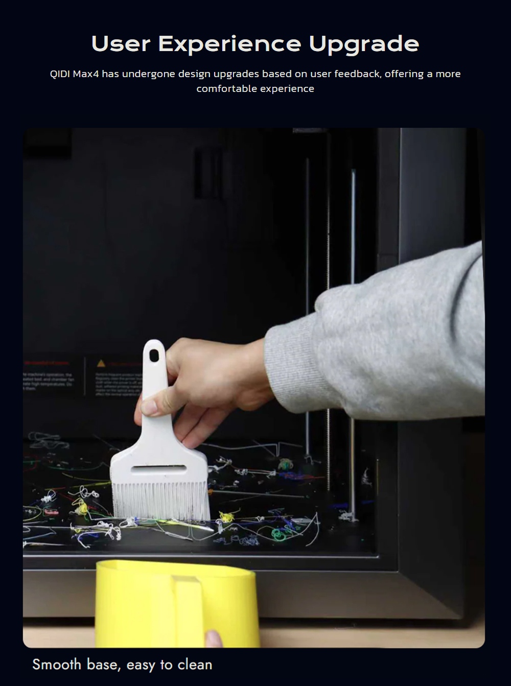 QIDI Max4 3D Printer CoreXY System 800mm/s Speed 370℃ High-Temp 65℃ Heated Chamber 390×390×340mm Build Volume AI Ca