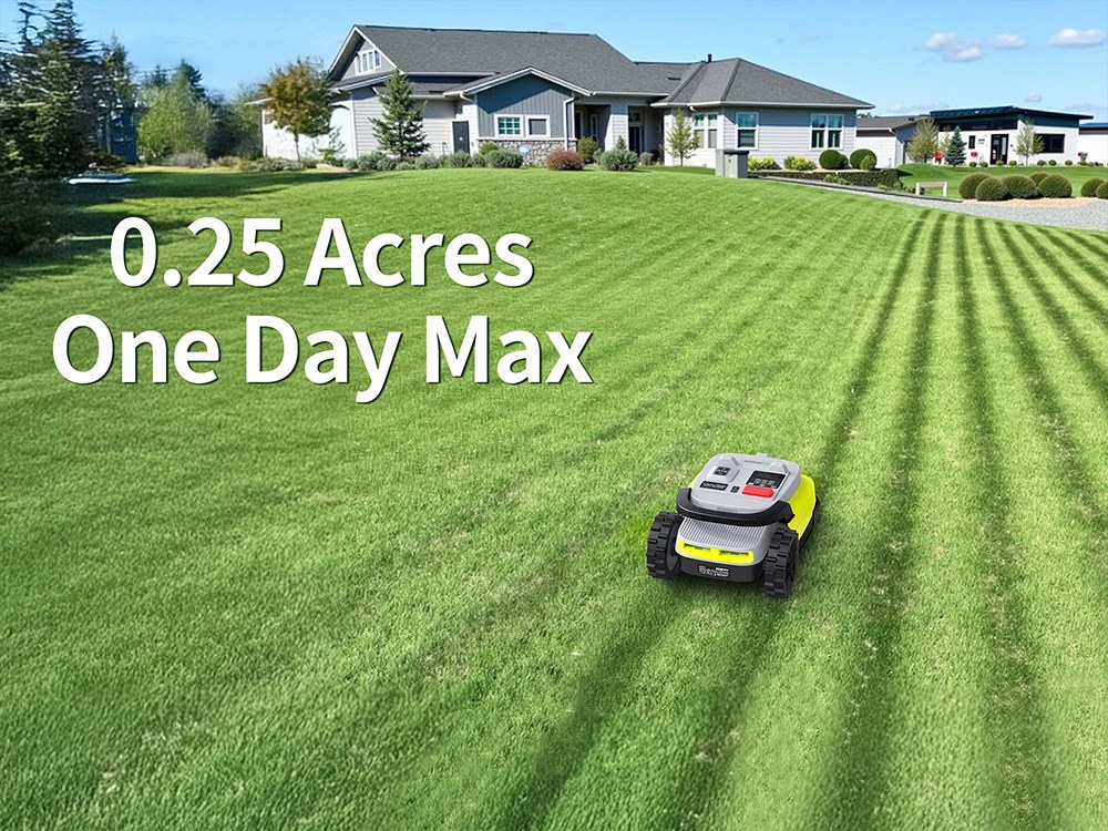 UBHOME M10 Robotic Lawn Mower RTK AI Vision Navigation No Perimeter Wire 7000㎡ Coverage Multi-Zone Up to 15 55% Slop