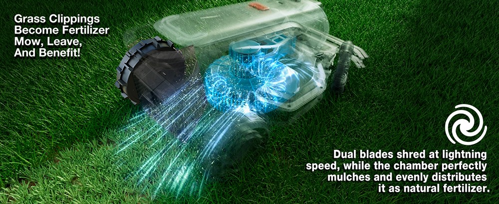 AIRSEEKERS TRON Robotic Lawn Mower  RTK   VIO   3D Vision Navigation  15Ah Battery  200m²/h Efficiency  300mm Cutting Width  3