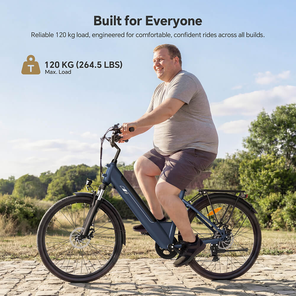 Foride Roamer 2 Step-Thru Electric Bike  250W Motor  36V 15 6Ah Battery  26'×1 75' Tires  25km/h Max Speed  100km Max Range  M