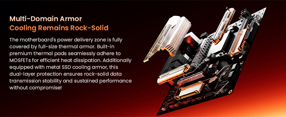 AOOSTAR TA95X3D Desktop PC Motherboard AMD Ryzen 9 9955HX3D 16-Core 32-Thread Up to 5 4GHz 128MB L3 Cache DDR5-5600 EXPO