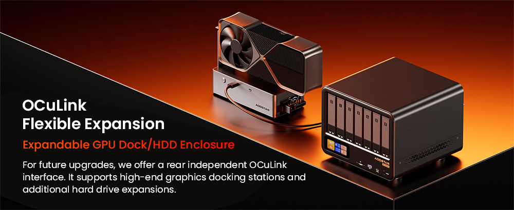 AOOSTAR WTR MAX NAS Mini PC Barebone No RAM No SSD Intel Core i5-1235U 10 Core Max 4 4GHz 11-Bay Storage 6×3 5