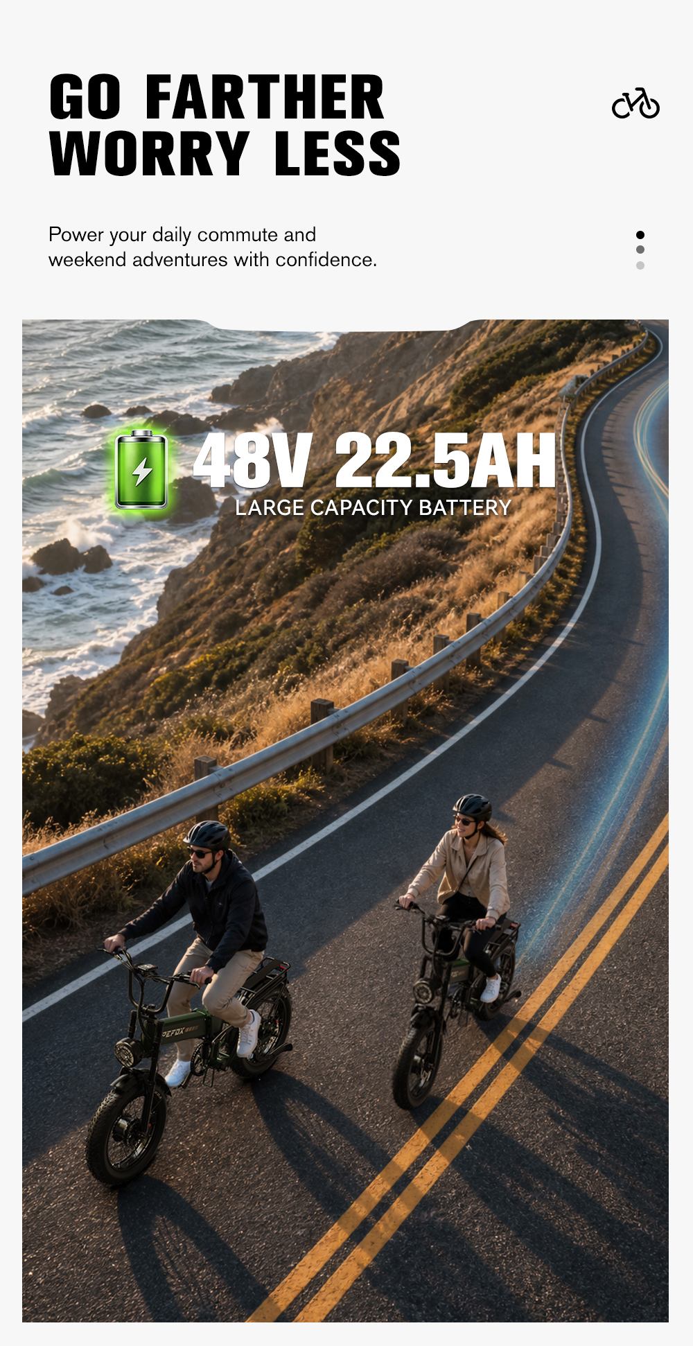 APEFOX RH20 Electric Bike Dual 750W Hub Motors 48V 22 5Ah Lithium Battery 50km/h Max Speed 100km Range 20×4 0