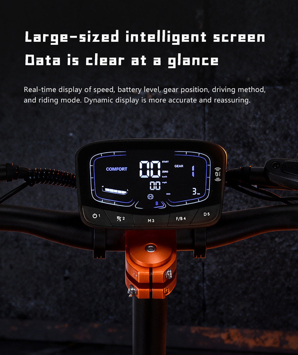 BOYUEDA M2 Electric Scooter  10000W Dual Motor  95km/h Speed  72V 40Ah 2880Wh Lithium Battery  150km Max Range  45° Climbing