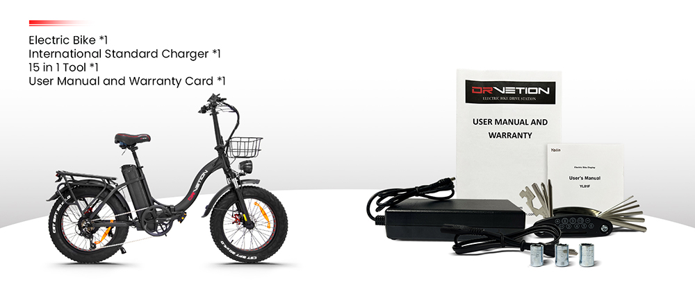 DRVETION CT20 Pro Foldable Electric Bike 750W Motor 48V 20Ah Samsung Battery 25km/h Unlocked 80km Range 20×4 0