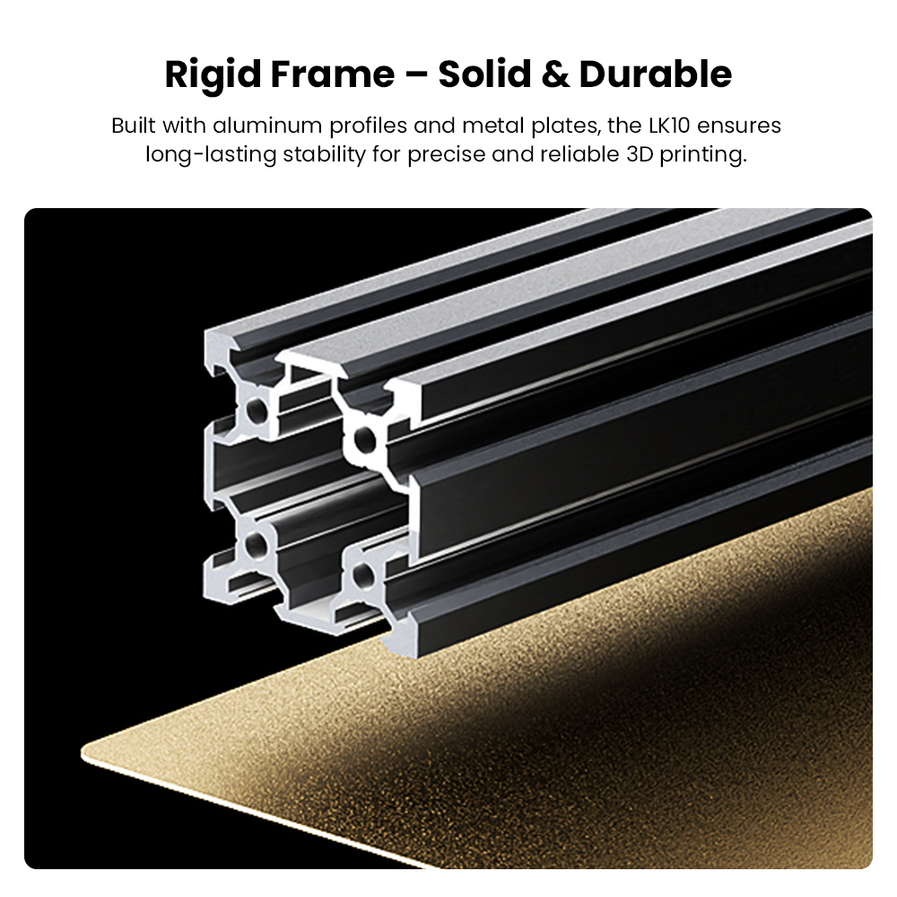 LONGER LK10 Plus 3D Printer 500mm/s High Speed 0 1mm Accuracy 320×320×400mm Build Volume Full Auto Leveling 4 3-inch Tou