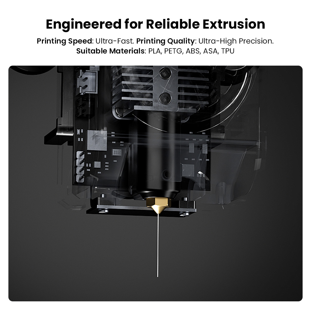 LONGER LK10 3D Printer  500mm/s Print Speed  0 1mm Accuracy  225×225×265mm Build Volume  Full Auto Leveling  4 3-inch Touchsc