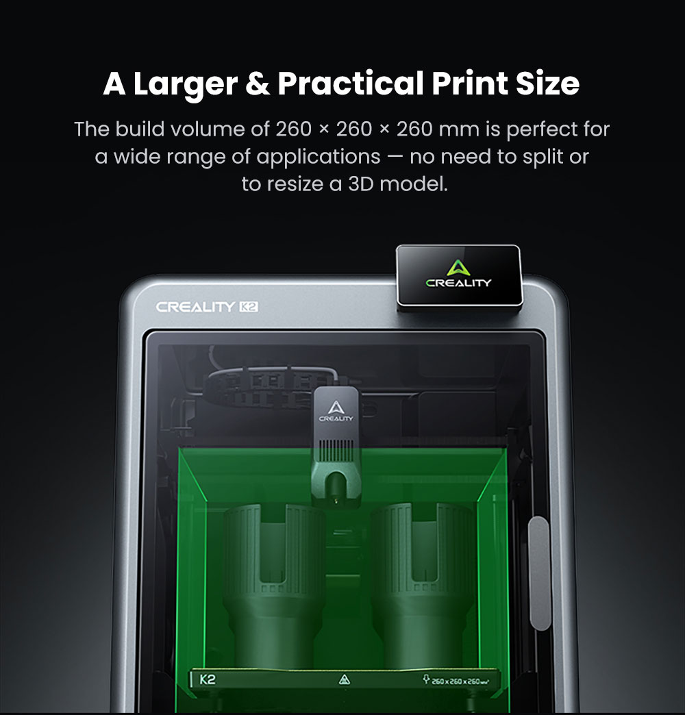 Creality K2 Combo 3D Printer CFS System 260*260*260mm