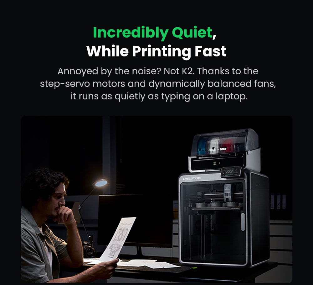 Creality K2 Combo 3D Printer CFS System 260*260*260mm