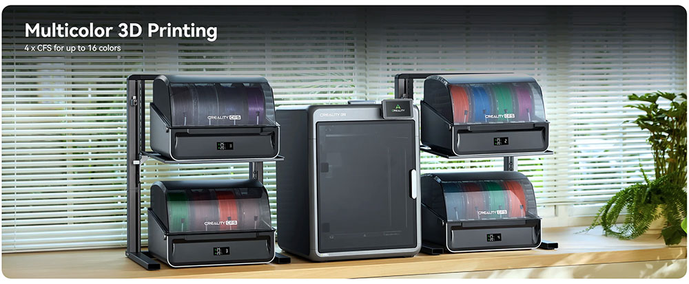 Creality K2 Pro Combo 3D Printer CFS System 300*300*300mm