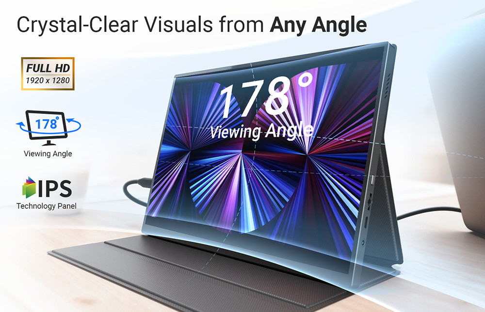 MINIX SF10T 10' sRGB Portable Monitor Touch Edition