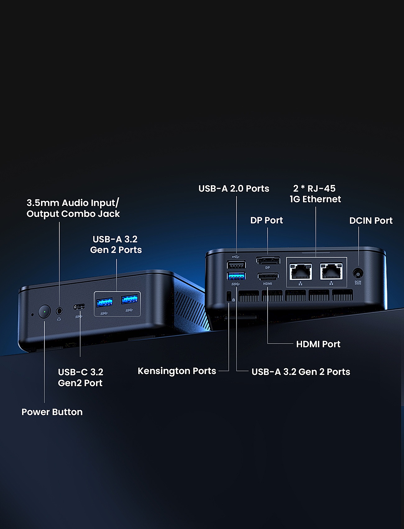 MINIX NGC NR660 LP 16 512G AMD Ryzen 5 6600H Mini PC EU