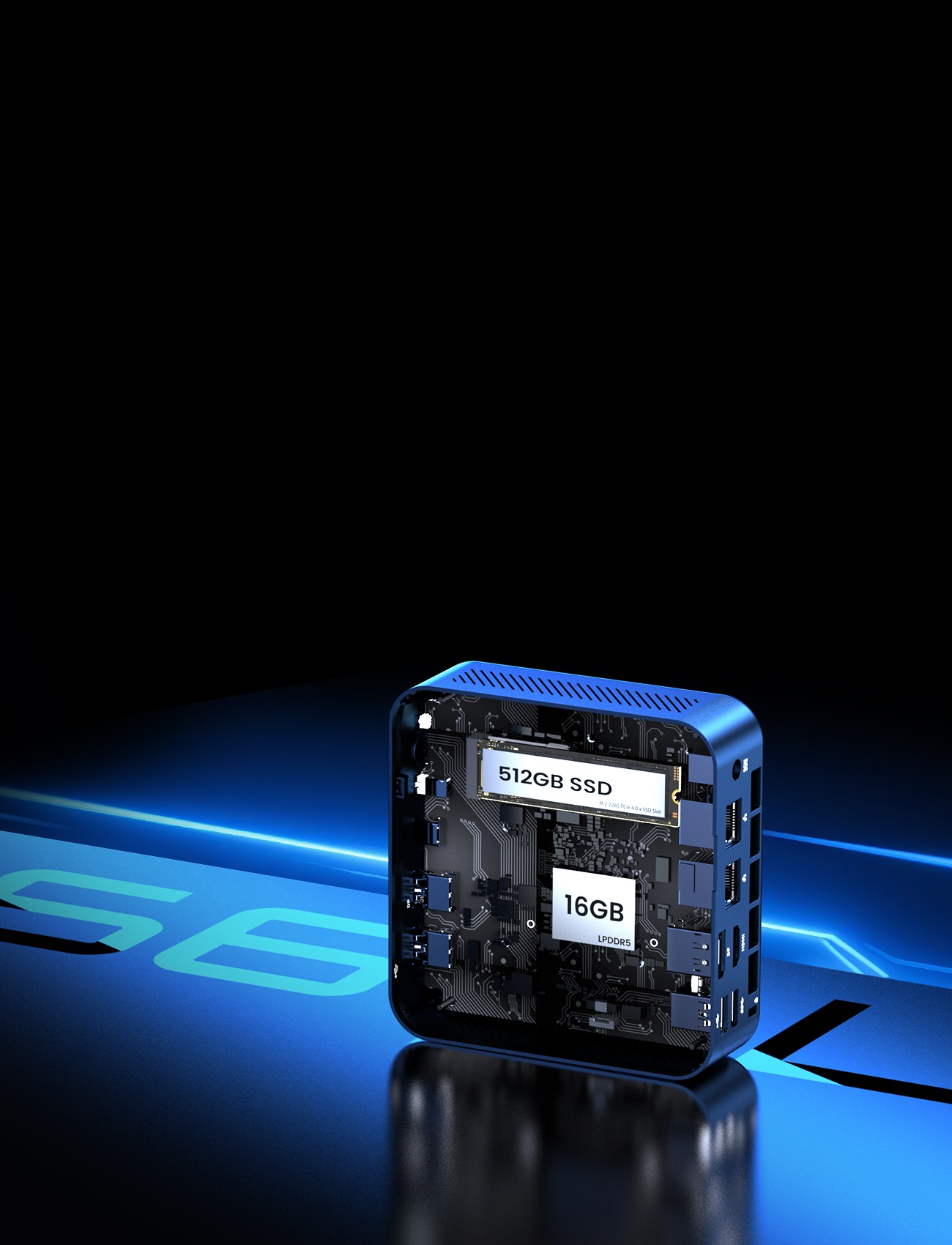 MINIX NGC NR660 LP 16 512G AMD Ryzen 5 6600H Mini PC EU