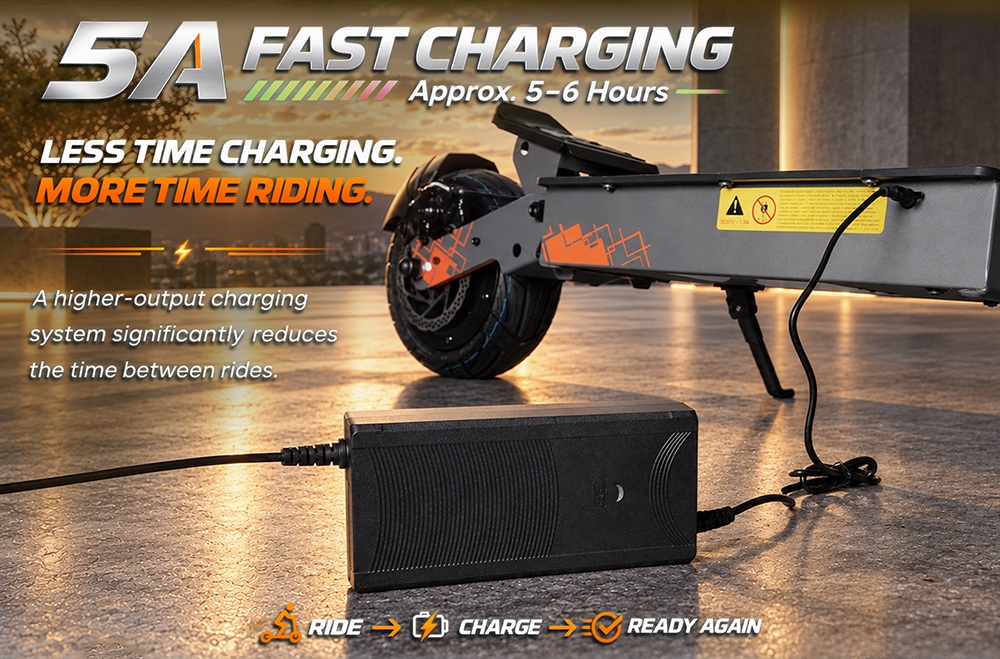 KuKirin G4 Ultra Electric Scooter Dual 1000W Motors 60V 20Ah 1200Wh Battery 70km/h Max Speed 80km Range 11-Inch Tubeless T