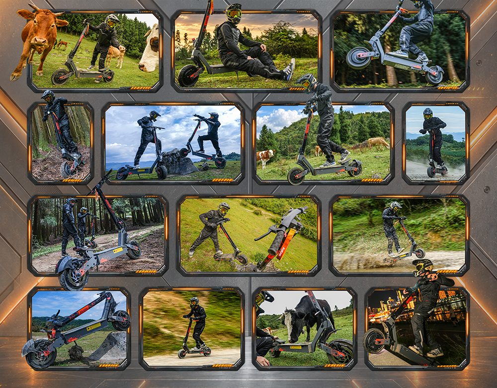 KuKirin G4 Ultra Electric Scooter Dual 1000W Motors 60V 20Ah 1200Wh Battery 70km/h Max Speed 80km Range 11-Inch Tubeless T